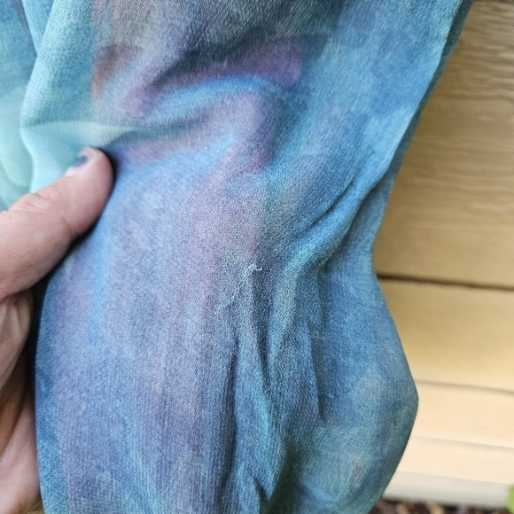 Anthropologie bl^nk London multicolor swing dress small petite SP PS - Picture 12 of 12